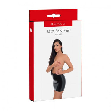 Latex Mini Skirt